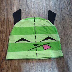 Rare 2011 Invader ZIM Gir Striped Beanie Skullcap New Without Tags